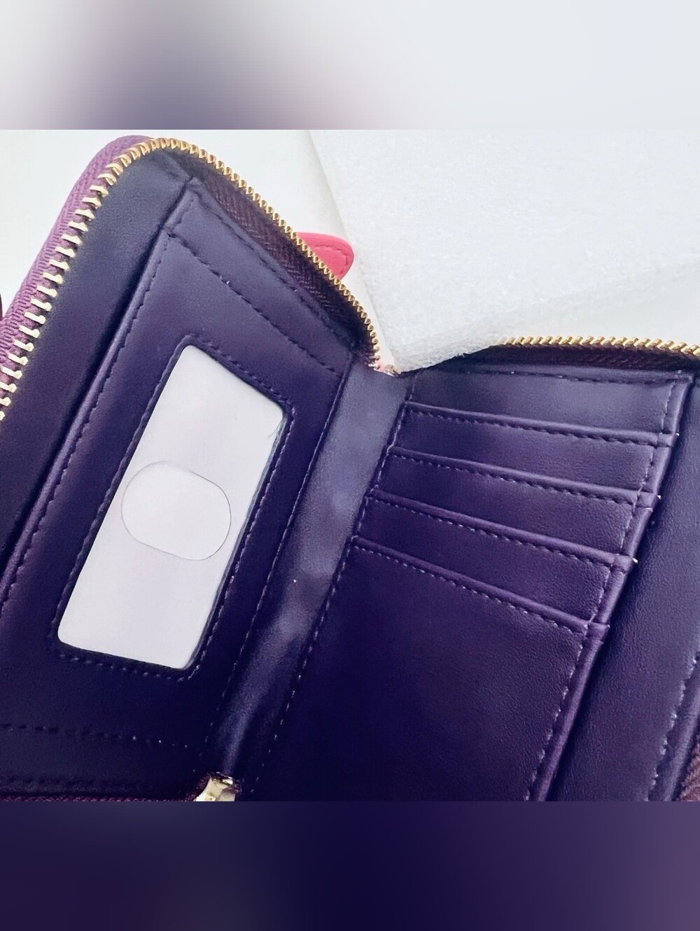 Loungefly Pink and Purple Bing Bong Kids Wallet - Picture 4 of 6
